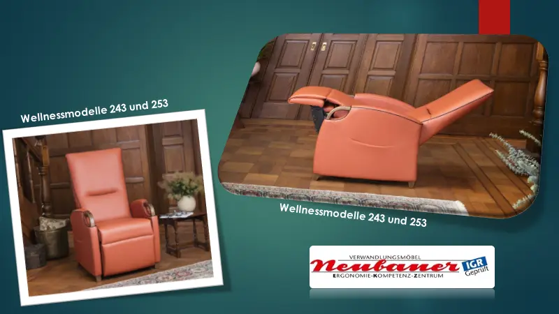 WELLNESS Fitform Sessel Modelle 243/253