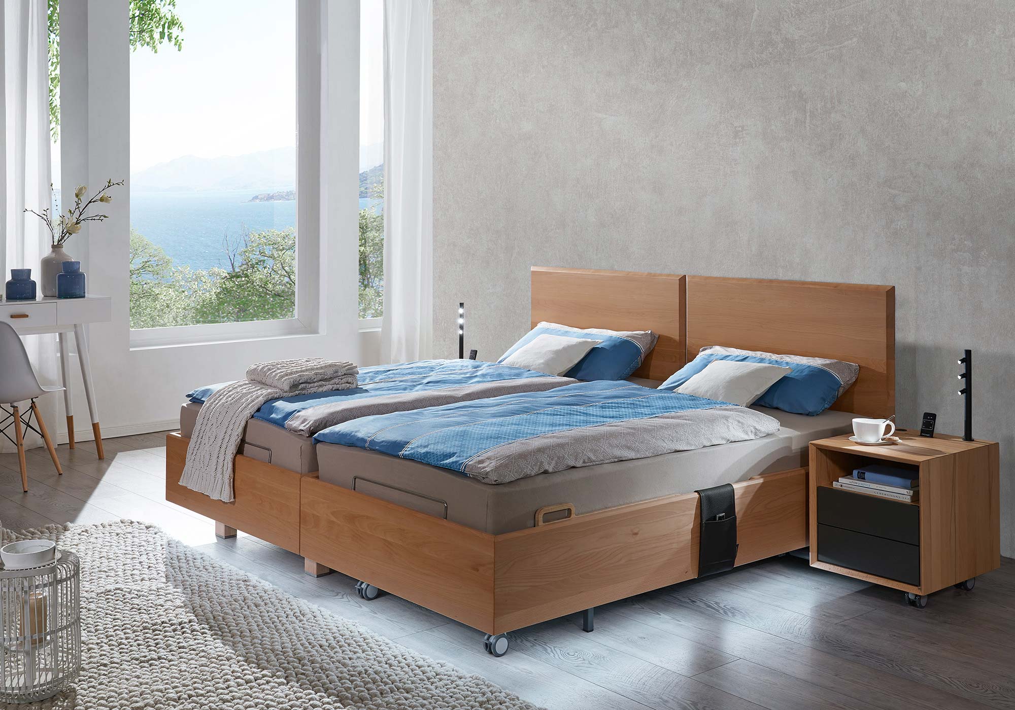 MASSIVHOLZBETT LUGANO CLASSIC