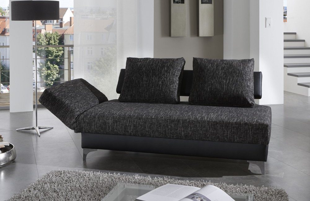 Schlafsofa STRATOS im Récamieren- oder Sofastyle