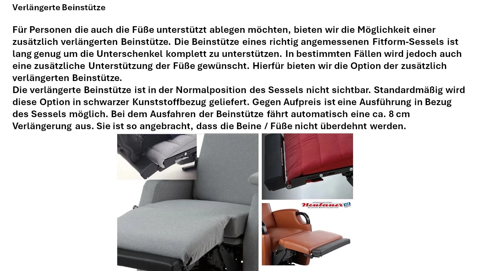 Sie leiden darunter die Fersen nicht richtig zu unterstützen - der Fitform 570 Vario hilft