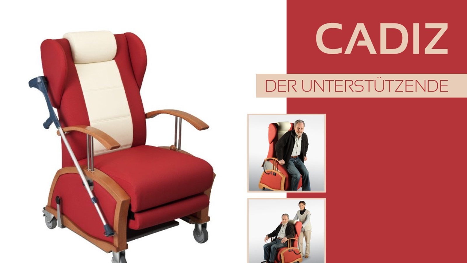 CADIZ – Die Modellreihe der Pflegesessel von Göhler
