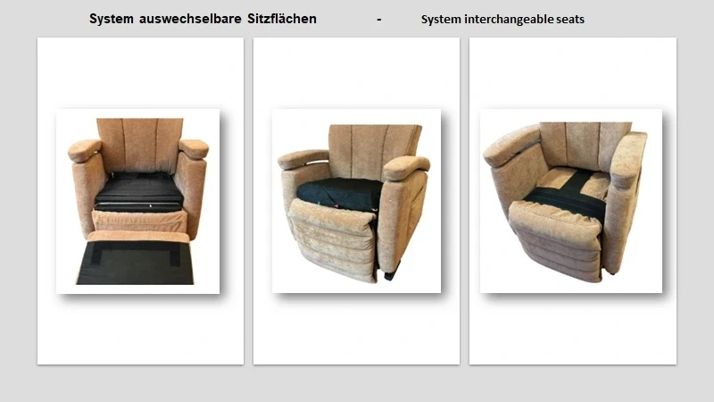 Orthopädisches Intelli -Gel ® Sitzkissen für Fitform Pflege- und Wellness Sessel