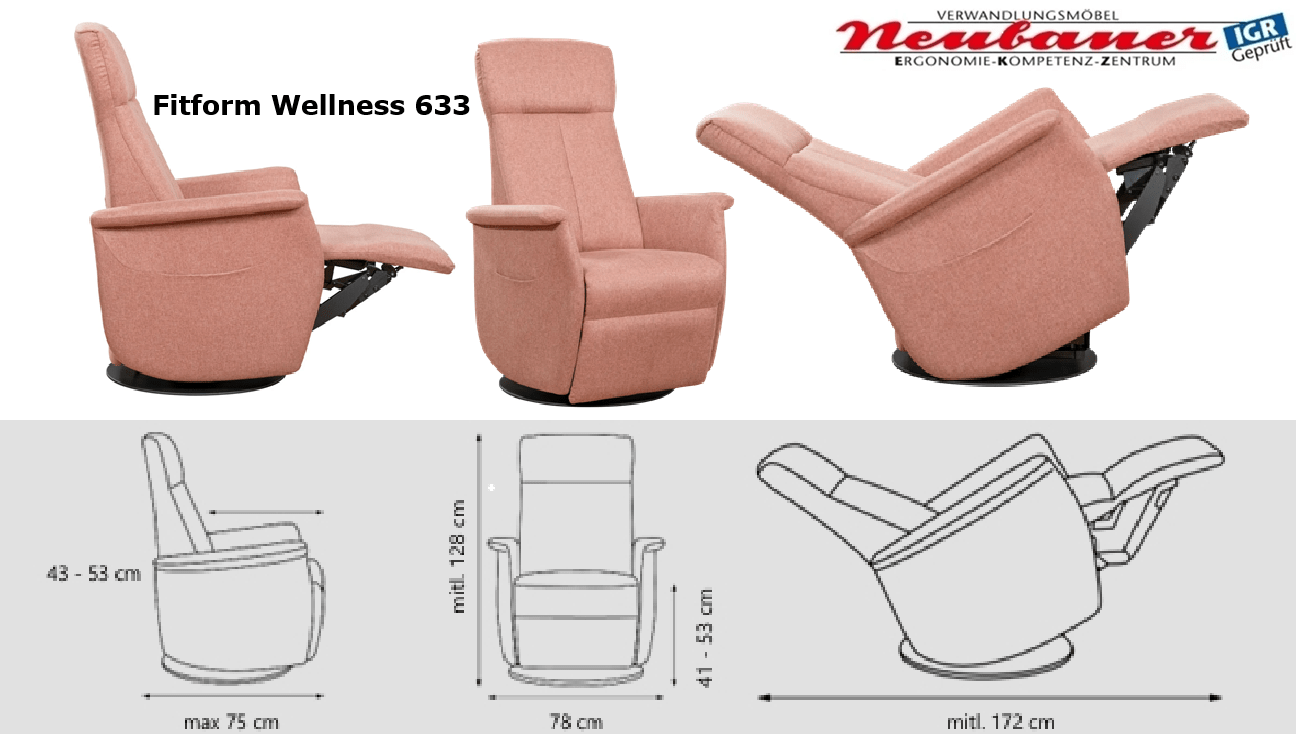 Fitform Seniorensessel Modell 633