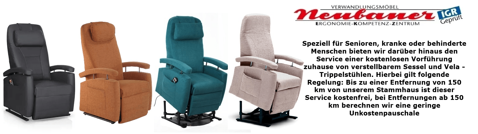 Fitform-Reha, Pflege- und Aufstehsessel 570 Mini
