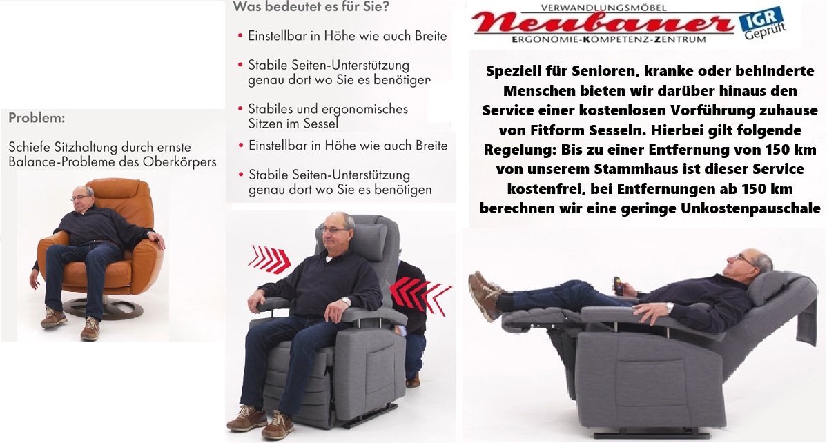Ernsthafte Probleme mit der Rumpfbalance? Hilfe durch Fitform 570 Vario