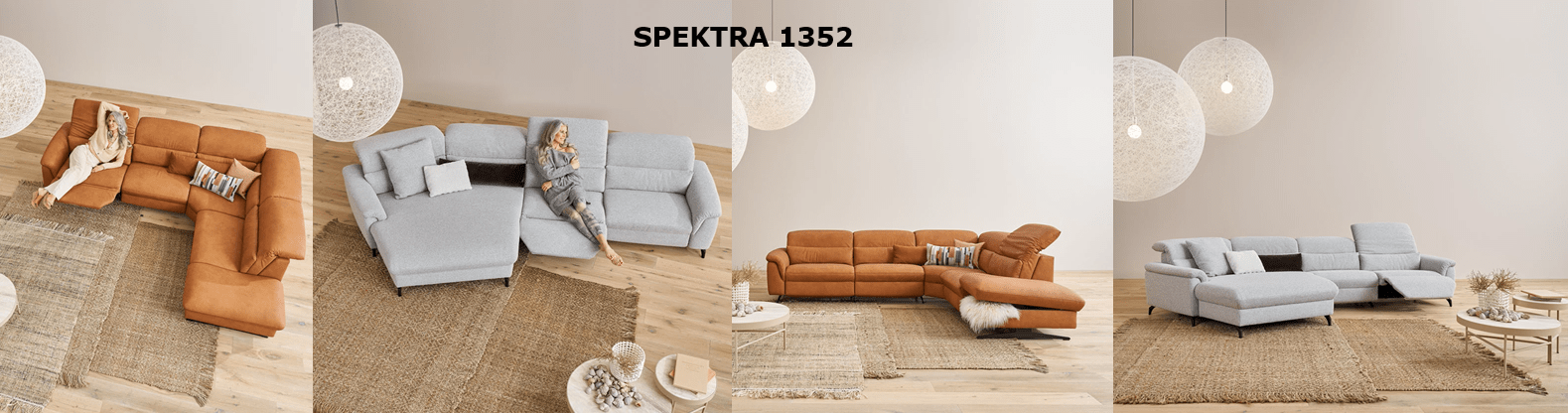 himolla - Design-Sofa SPEKTRA 1352